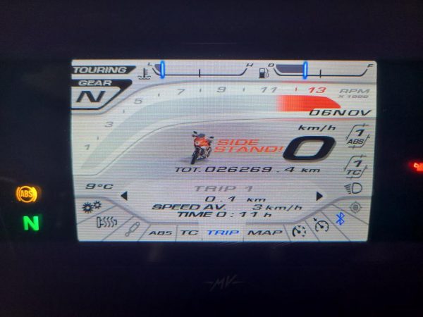 MV AGUSTA TURISMO VELOCE MV 800 / valises / gps / Gtie 1 an – Image 5