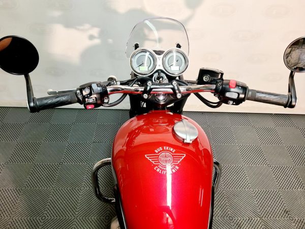 TRIUMPH BONNEVILLE T120 Bud Ekins / Ohlins / Top case – Image 12