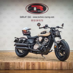 BENDA CHINCHILLA 500 BLANCHE + CASQUE BELL MOTO 3 OFFERT