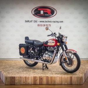 ROYAL ENFIELD CLASSIC 350 CHROME / selles confort / valise